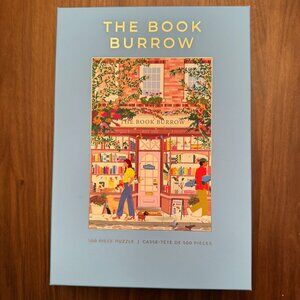 The Book Burrow by Rachel Joanis x Hobbry 500-piece Jigsaw Puzzle NEW